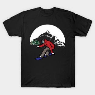 Snowboarding is an art T-Shirt